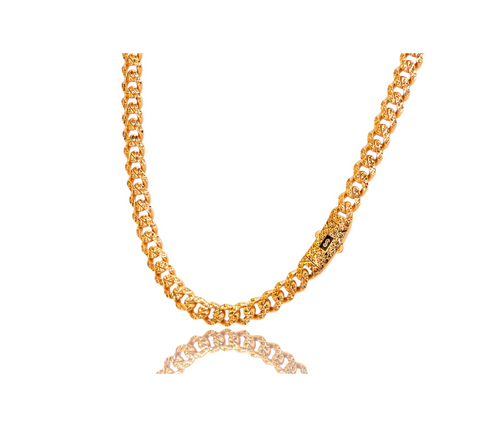 Diamond-Cut Rose Gold Monaco 8MM