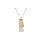 Signature 18K ARK Rose Gold Diamond Tag