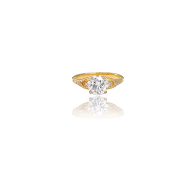 2 CT Round Diamond Ring