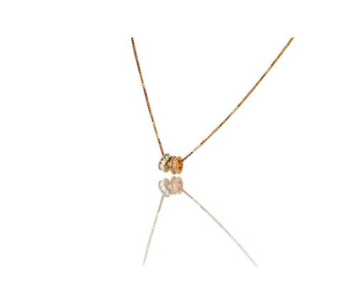Italian 14K Rose Gold Rondels