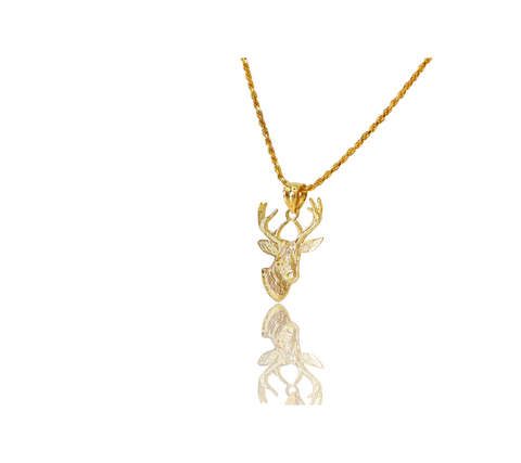 NEW 14K Reindeer