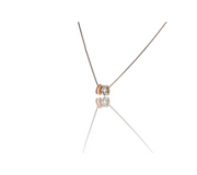 Italian 14K White Gold Rondels