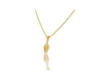 14K Yellow Mini Virgin Mary