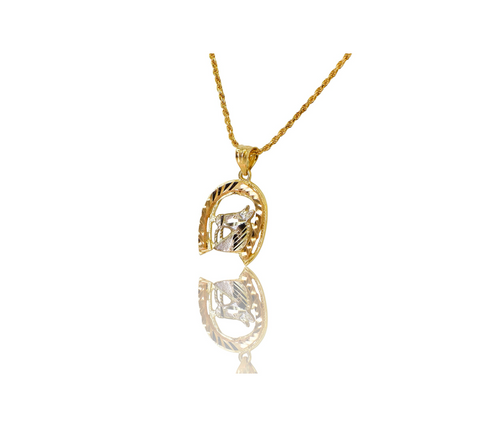 NEW 14K Horseshoe