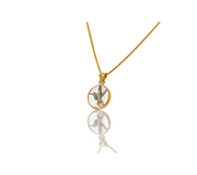 NEW 14k Colorful HummingBird