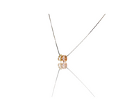 Italian 14K White Gold Rondels