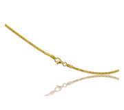 18K Italian Silk Chain