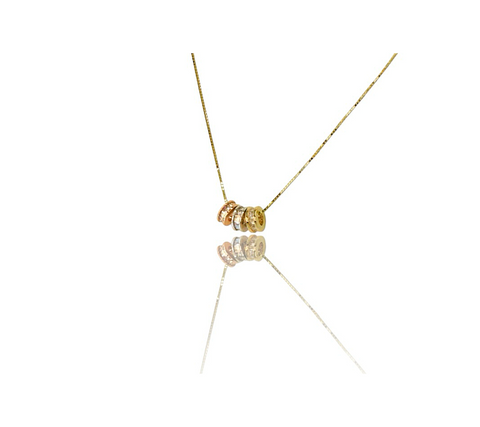 Italian 14K Yellow Gold Rondels