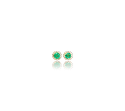 14K Emerald & Diamond