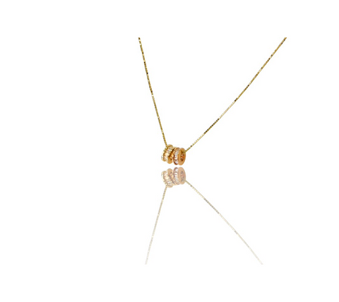 Italian 14K Yellow Gold Rondels
