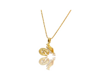 Nile Crocodile in 18K Gold