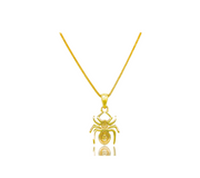 Micro Diamond Spider in 14K & VVS