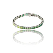 Endless Green Invisible Set Tennis S925