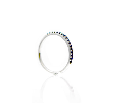 Blue Sapphire Band