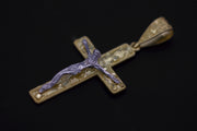 Flat Crucifix Cross 001