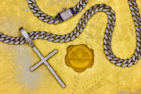 Customized Cuban Link & Cross