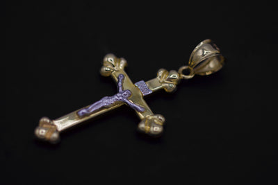 Flat Crucifix Cross 005