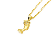 18K Gold Nefertiti