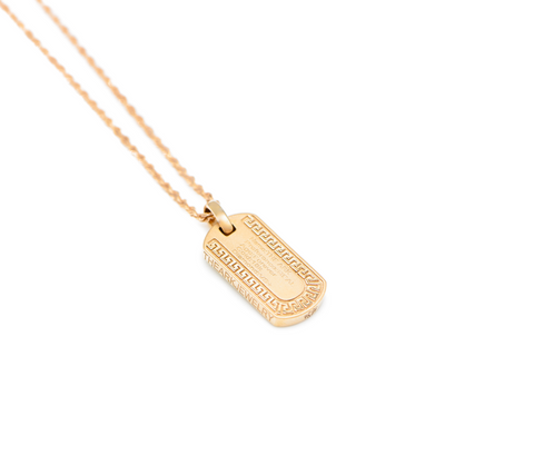 18K Signature ARK Rose Gold Tag