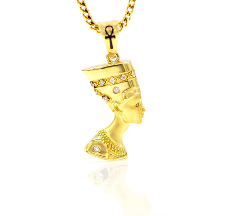 18K Gold Nefertiti