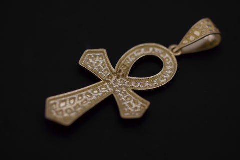 Diamond Cut Ankh