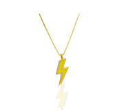 18K Lightning Bolt