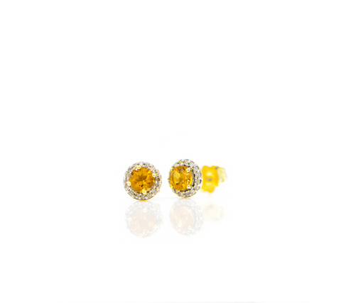 Citrine & Diamond