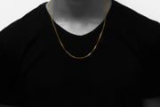 Gold Box Chain (1mm)